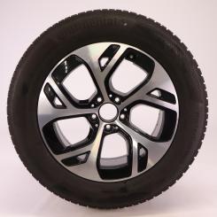 Rueda completa Alu CONTI/WinterContactTS850P Llanta de 5 rad 