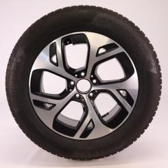 Rueda completa Alu CONTI/WinterContactTS850P Llanta de 5 rad 