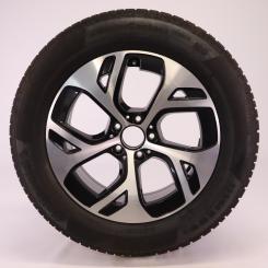 Rueda completa Alu CONTI/WinterContactTS850P Llanta de 5 rad 