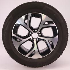 Rueda completa Alu CONTI/WinterContactTS850P Llanta de 5 rad 