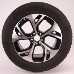 Rueda completa Alu CONTI/WinterContactTS850P Llanta de 5 rad 