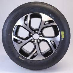 Rueda completa Alu GOODY/EagleF1Asymmetric5, llanta de 5 rad 