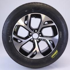 Rueda completa Alu GOODY/EagleF1Asymmetric5, llanta de 5 rad 