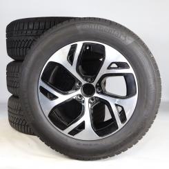 Juego completo de ruedas de invierno de aleación de 18 pulgadas con neumáticos Continental para GLC-SUV X254, GLC -Coupe 254, original Mercedes-Benz