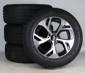 Juego completo de ruedas de verano de aleación de 18 pulgadas con neumáticos Goodyear para GLC-SUV X254, GLC -Coupe 254, original Mercedes-Benz