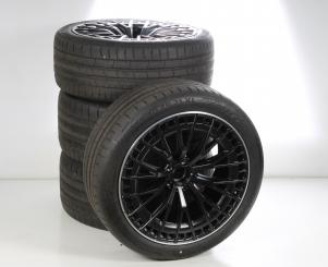 Juego completo de ruedas de verano de aleación de 21 pulgadas con neumáticos Continental para GLC -Coupe 254, GLC-SUV X254, original Mercedes-AMG