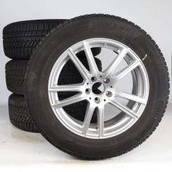 Juego completo de ruedas de invierno de aleación de 18 pulgadas con neumáticos Continental para GLC-SUV X254, GLC -Coupe 254, original Mercedes-Benz