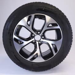 Rueda completa Alu CONTI/WinterContactTS850P Llanta de 5 rad 