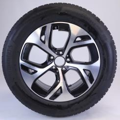 Rueda completa Alu CONTI/WinterContactTS850P Llanta de 5 rad 