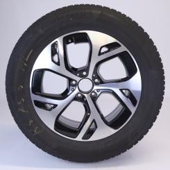 Rueda completa Alu CONTI/WinterContactTS850P Llanta de 5 rad 