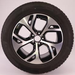 Rueda completa Alu CONTI/WinterContactTS850P Llanta de 5 rad 