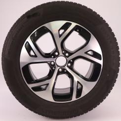 Rueda completa Alu CONTI/WinterContactTS850P Llanta de 5 rad 