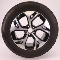 Rueda completa Alu CONTI/WinterContactTS850P Llanta de 5 rad 