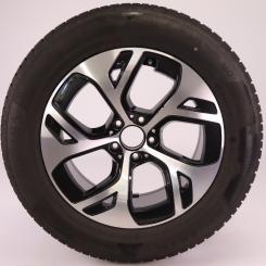 Rueda completa Alu CONTI/WinterContactTS850P Llanta de 5 rad 