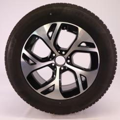 Rueda completa Alu CONTI/WinterContactTS850P Llanta de 5 rad 