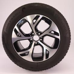 Rueda completa Alu CONTI/WinterContactTS850P Llanta de 5 rad 