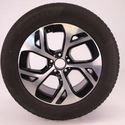 Rueda completa Alu CONTI/WinterContactTS850P Llanta de 5 rad 
