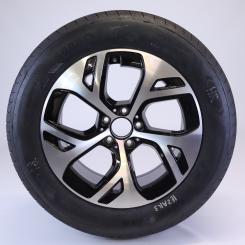 Rueda completa Alu GOODY/EagleF1Asymmetric5, llanta de 5 rad 