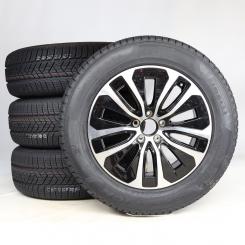 Juego completo de ruedas de invierno de aleación de 18 pulgadas con neumáticos Pirelli para GLC-SUV X254, GLC -Coupe 254, original Mercedes-Benz 