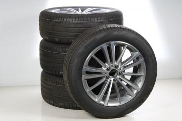 Juego completo de ruedas de verano de aleación de 19 pulgadas con neumáticos Pirelli para CLS 257, original Mercedes-Benz