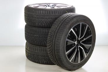 Juego completo de ruedas de invierno de aleación de 18 pulgadas con neumáticos Michelin para CLS 257, original Mercedes-Benz
