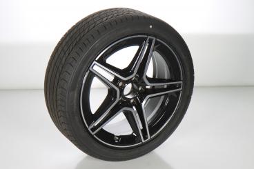 Rueda completa aluminio MICHELIN/Pilot5 AMG de 5 radios dobl 