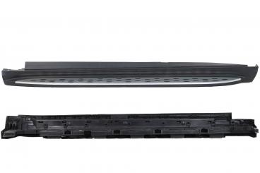 Peldaño, izquierda, efecto aluminio 