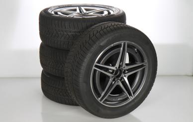 Juego de ruedas completas AMG de aluminio de 19 pulgadas Pir 