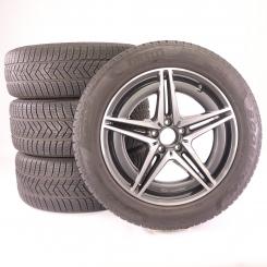 Juego completo de ruedas de invierno de aleación de 19 pulgadas con neumáticos Pirelli para EQC 293, original Mercedes-AMG