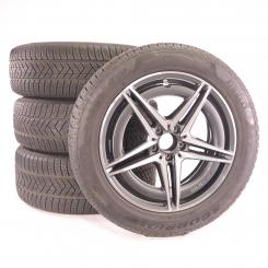 Juego completo de ruedas de invierno de aleación de 19 pulgadas con neumáticos Pirelli para EQC 293, original Mercedes-AMG