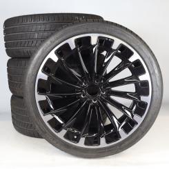 Juego completo de ruedas de verano de aleación de 22 pulgadas con neumáticos Cooper para EQE SUV 294, original Mercedes-AMG