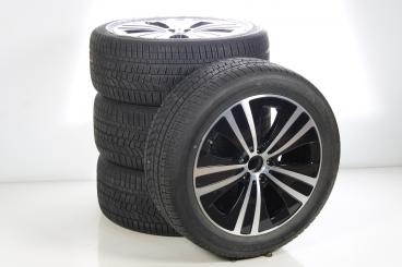 Juego completo de ruedas de invierno de aleación de 19 pulgadas con neumáticos Hankook para EQE 295, original Mercedes-Benz
