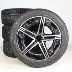 Juego completo de ruedas de invierno de aleación de 19 pulgadas con neumáticos Pirelli para EQE 295, original Mercedes-AMG