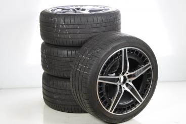 Juego de ruedas completas AMG de aluminio de 20 pulgadas, Cl 