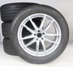 Juego completo de ruedas de verano de aleación de 20 pulgadas con neumáticos Goodyear para EQS SUV 296, original Mercedes-Benz