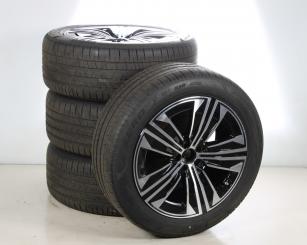 Juego completo de ruedas de verano de aleación de 21 pulgadas con neumáticos Pirelli para EQS SUV 296, original Mercedes-Benz