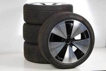 Juego completo de ruedas de invierno de aleación de 21 pulgadas con neumáticos Pirelli para EQE SUV 294, EQS 297, original Mercedes-Benz