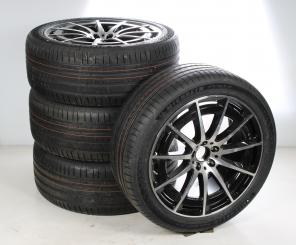 Juego completo de ruedas de verano de aleación de 21 pulgadas con neumáticos Michelin para EQS 297, original Mercedes-AMG