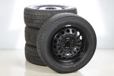 Juego de ruedas completas de acero de 17 pulgadas DUNLOP Cla 