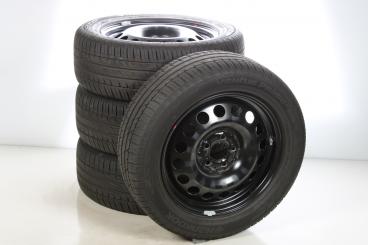 Juego completo de ruedas de verano de acero de 17 pulgadas con neumáticos Hankook para Vito/Clase VNeu 447, original Mercedes-Benz