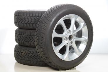 Juego de ruedas completas de aluminio de 15 pulgadas DUNLOP 