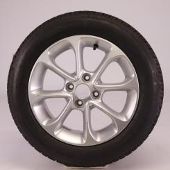 Rueda completa Alu DUNLOP/WinterLenk - 2 8 radios 