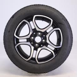 Rueda completa Alu DUNLOP/WinterKraft - 2 de 5 radios dobles 