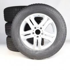Juego completo de ruedas de invierno de aleación de 18 pulgadas con neumáticos Continental para G-Modell 463, original Mercedes-Benz