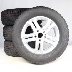 Juego completo de ruedas de invierno de aleación de 18 pulgadas con neumáticos Continental para G-Modell 463, original Mercedes-Benz
