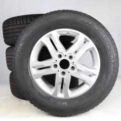 Juego completo de ruedas de invierno de aleación de 18 pulgadas con neumáticos Continental para G-Modell 463, original Mercedes-Benz