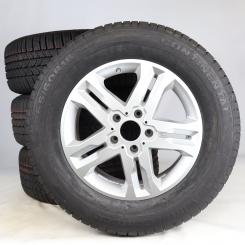 Juego completo de ruedas de invierno de aleación de 18 pulgadas con neumáticos Continental para G-Modell 463, original Mercedes-Benz