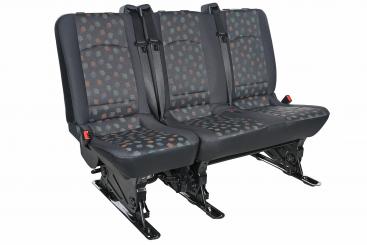 Asiento de tres plazas parte trasera estándar/1. fila de asi 