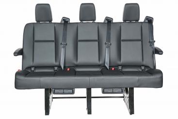 Asiento de tres plazas parte trasera estándar 