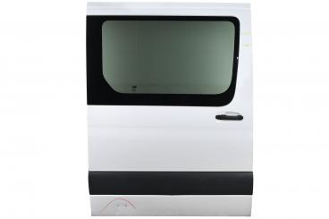 Puerta corrediza derecha ancha con ventana 